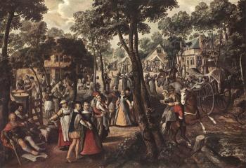 Joachim Beuckelaer : Village Feast
